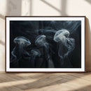Jellyfish Wall Art Canvas Print, Elegant Wall Decor