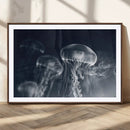 Jellyfish Wall Art Canvas Print, Modern Abstract Jellyfish