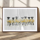 Farmhouse Wall Art Sheep Print | Ready to Hang Framed Canvas by MyGreatCanvas | Canvas Wall Art Prints | Photo Prints & Wall Decor
