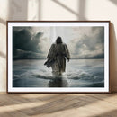 Jesus Walking on Water Wall Art | Canvas Print | Ready to