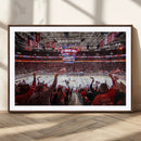 Carolina Hurricanes Ice Hockey Stadium Wall Art, Carolina