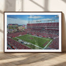 Florida Tampa Raymond James Stadium Wall Art Canvas Print -