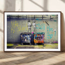 Banksy Life is Short Wall Art - Iconic Graffiti Art on by MyGreatCanvas | Canvas Wall Art Prints | Photo Prints & Wall Decor