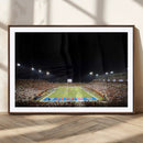 SMU Mustangs Football Team Print - Dallas Gerald J. Ford