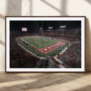 Houston Cougars Football Team Print - Houston TDECU Stadium