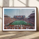 Framed Texas Memorial Stadium Canvas, University of Texas