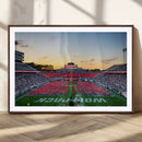 NC State Wolfpack Football Team Print Wall Art - Raleigh