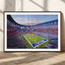 Buffalo Bills Football Team Print Canvas - Buffalo Highmark by MyGreatCanvas | Canvas Wall Art Prints | Photo Prints & Wall Decor