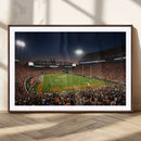 Clemson University Tigers Art Print, Football Team Print -