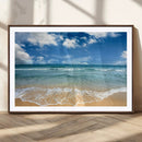 Sea View From the Beach Canvas Print