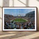 Michigan State Spartans Football Team Art Print - East