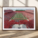 Rutgers Scarlet Knights Football Team Print - Piscataway SHI by MyGreatCanvas | Canvas Wall Art Prints | Photo Prints & Wall Decor