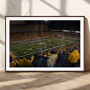 West Virginia Uni Mountaineers Football Team Print - Milan
