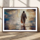 Jesus Walking on Water Wall Art | Ready to Hang Spiritual