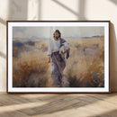 Jesus the Good Shepherd Wall Art Canvas Print - Lost Lamb