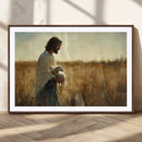 Jesus the Good Shepherd Wall Art Canvas Print - by MyGreatCanvas | Canvas Wall Art Prints | Photo Prints & Wall Decor