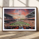 Oregon State Beavers Football Team Print - Corvallis Reser by MyGreatCanvas | Canvas Wall Art Prints | Photo Prints & Wall Decor