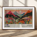 Yayoi 1986 Wall Art Print – Vibrant Sabi Sabi Japanese