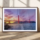 Golden Gate Bridge Wall Art Canvas Print – Framed San by MyGreatCanvas | Canvas Wall Art Prints | Photo Prints & Wall Decor