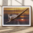 Old War Plane Wall Art Canvas Print by MyGreatCanvas | Canvas Wall Art Prints | Photo Prints & Wall Decor