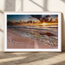 Sunset on Ocean Wall Art Canvas Print by MyGreatCanvas | Canvas Wall Art Prints | Photo Prints & Wall Decor