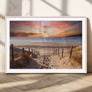 Sunset on the Sea Wall Art Canvas Print by MyGreatCanvas | Canvas Wall Art Prints | Photo Prints & Wall Decor