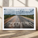 Recovery Road Wall Art Canvas Print