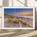 Sunrise On The Beach Wall Art Canvas Print