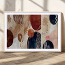 Boho Wall Art Canvas Print Set Mid-Century Prints Bohemian