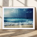 Majestic Ocean Wave Wall Art Canvas | 3 Panel Large Seascape
