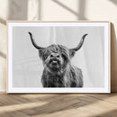 Fanny Scottish Highland Cow Cattle Art Print Farmhouse Wall