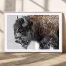 American Bison Wall Art Print – Majestic Buffalo Canvas