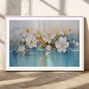 Abstract Flower Wall Art Canvas Print