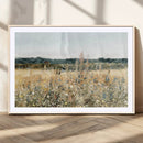 Wildflower Field Wall Art Canvas | Nature-Inspired Landscape