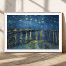 Vincent van Gogh Starry Night over the Rhone Abstract Wall