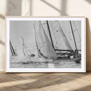 Yacht Sailboat Regatta Canvas Wall Art Canvas Print