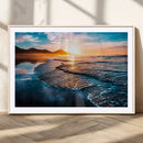 Beach Ocean Sunset on the Sea Wall Art Canvas, Beach Ocean by MyGreatCanvas | Canvas Wall Art Prints | Photo Prints & Wall Decor