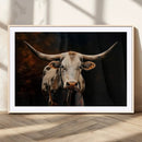 Texas Longhorn Wall Art | 3-Panel Large Texas Longhorn
