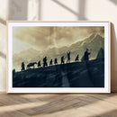 Fellowship Journey Wall Art – Fantasy Adventure Canvas Print by MyGreatCanvas | Canvas Wall Art Prints | Photo Prints & Wall Decor