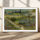 Vincent van Gogh Garden at Arles Wall Art Canvas Print