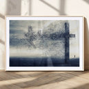 Jesus and the Fading Cross Wall Art Print – Symbol of Faith, by MyGreatCanvas | Canvas Wall Art Prints | Photo Prints & Wall Decor