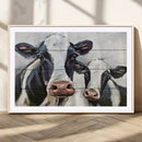 Vintage Baby and Mom Cattle Wall Art Canvas Print by MyGreatCanvas | Canvas Wall Art Prints | Photo Prints & Wall Decor