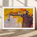 High-Quality Giclee Canvas Print – Framed Calvin Wall Art