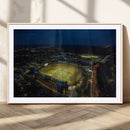 Michigan Stadium Night Game Wall Art – Sports Arena Aerial by MyGreatCanvas | Canvas Wall Art Prints | Photo Prints & Wall Decor