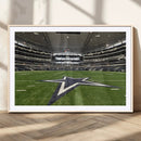 Dallas Cowboys Football Team Print - Arlington AT&T Stadium by MyGreatCanvas | Canvas Wall Art Prints | Photo Prints & Wall Decor