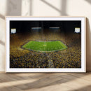Stadium in Michigan Wall Art Canvas Print, Framed American