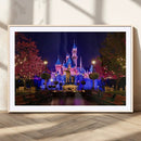 Disney Castle Wall Art – Framed Magic Kingdom Canvas by MyGreatCanvas | Canvas Wall Art Prints | Photo Prints & Wall Decor