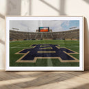 Notre Dame Stadium Giclee Canvas Print | Triptych Wall Art