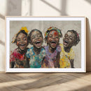 Shai Yossef style Joyful Childhood Canvas Wall Art - by MyGreatCanvas | Canvas Wall Art Prints | Photo Prints & Wall Decor