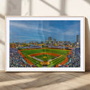 Wrigley Field Chicago Cubs Panoramic Canvas Print –